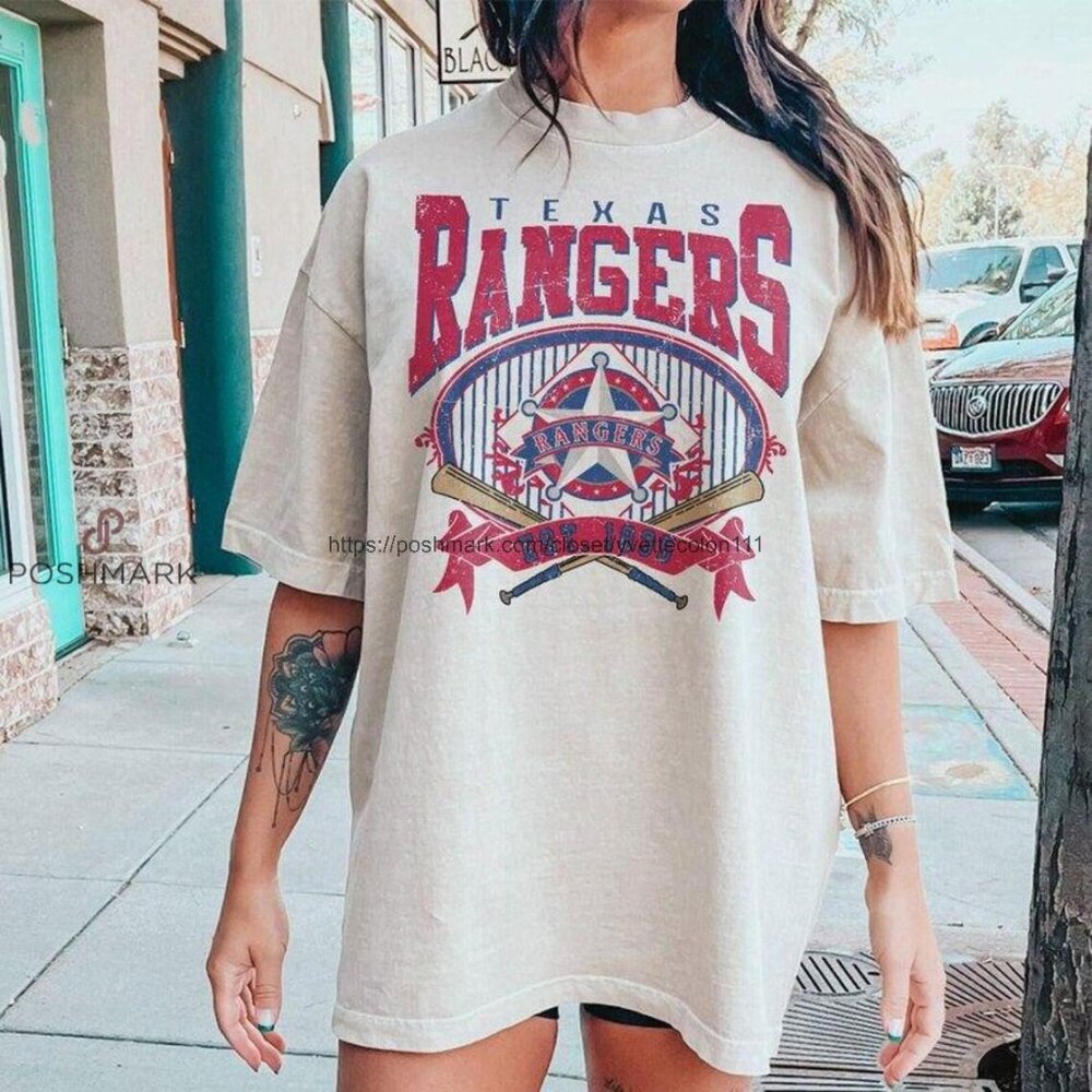 Vintage Texas rangers Sweatshirt, Texas Baseball Sweatshirt, Baseball Fan NM345